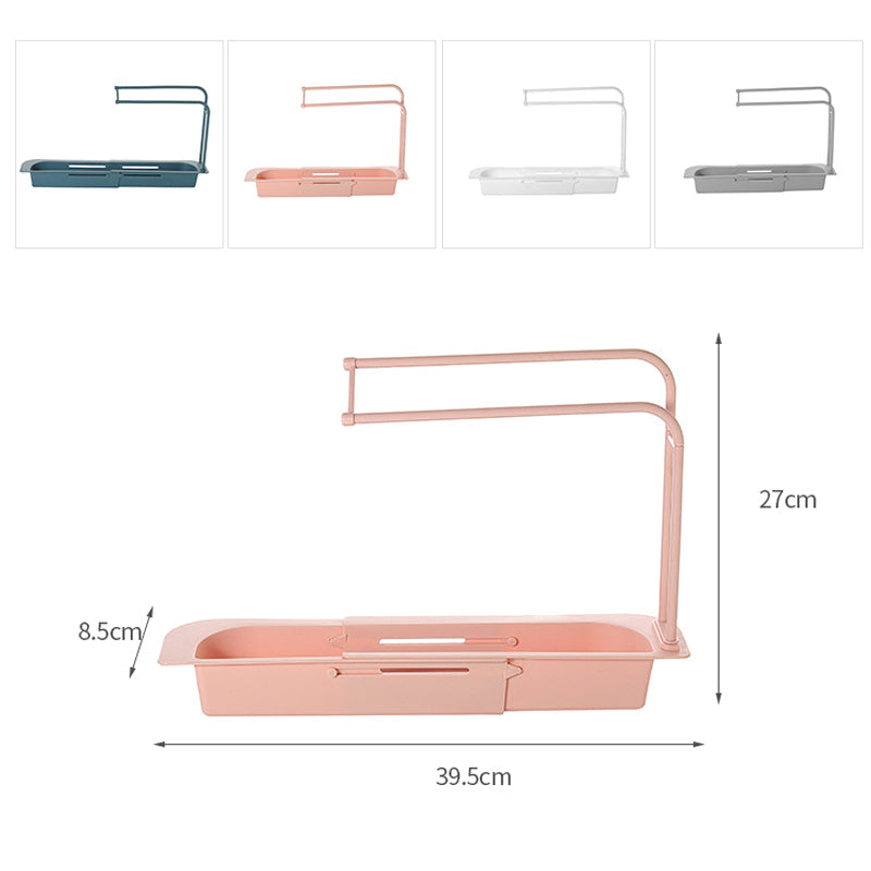 Telescopic sink holder