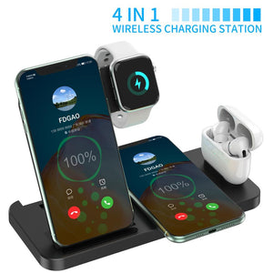 4 in 1 Fast Wireless Charger