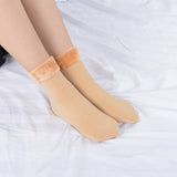 Women Thicken Thermal Wool Snow Socks