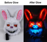 Masquerade LED Halloween Bunny Mask