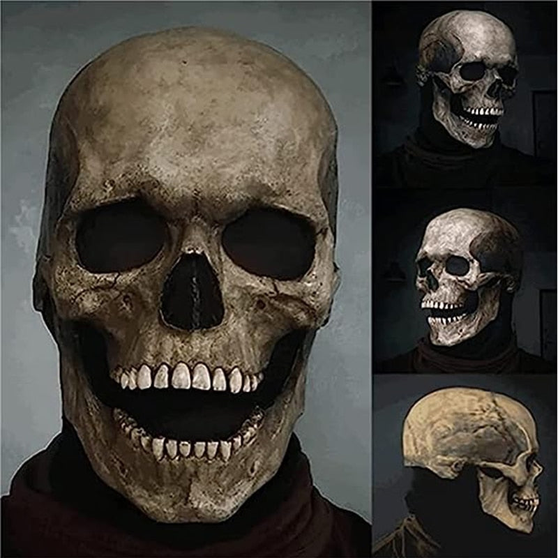 Skull Full Face Halloween Mask