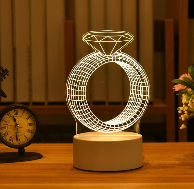 Love Lamp 3D