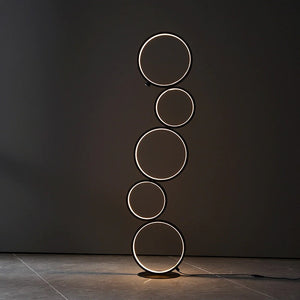 Modern Ring LED Floor Lamp