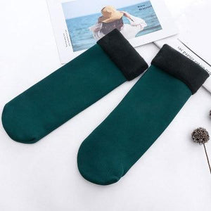 Women Thicken Thermal Wool Snow Socks