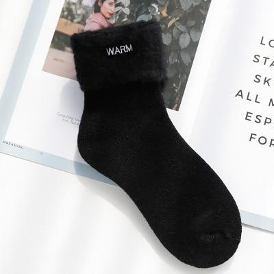 Women Thicken Thermal Wool Snow Socks