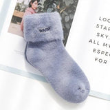 Women Thicken Thermal Wool Snow Socks