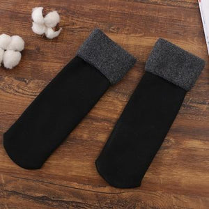 Women Thicken Thermal Wool Snow Socks