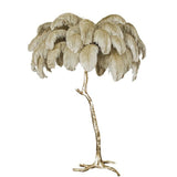 Nordic LED Ostrich Feather Floor Lamp