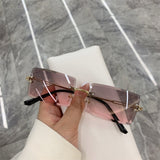 New Sunglasses Rimless Frameless