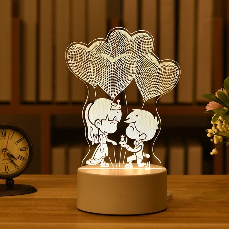 Love Lamp 3D