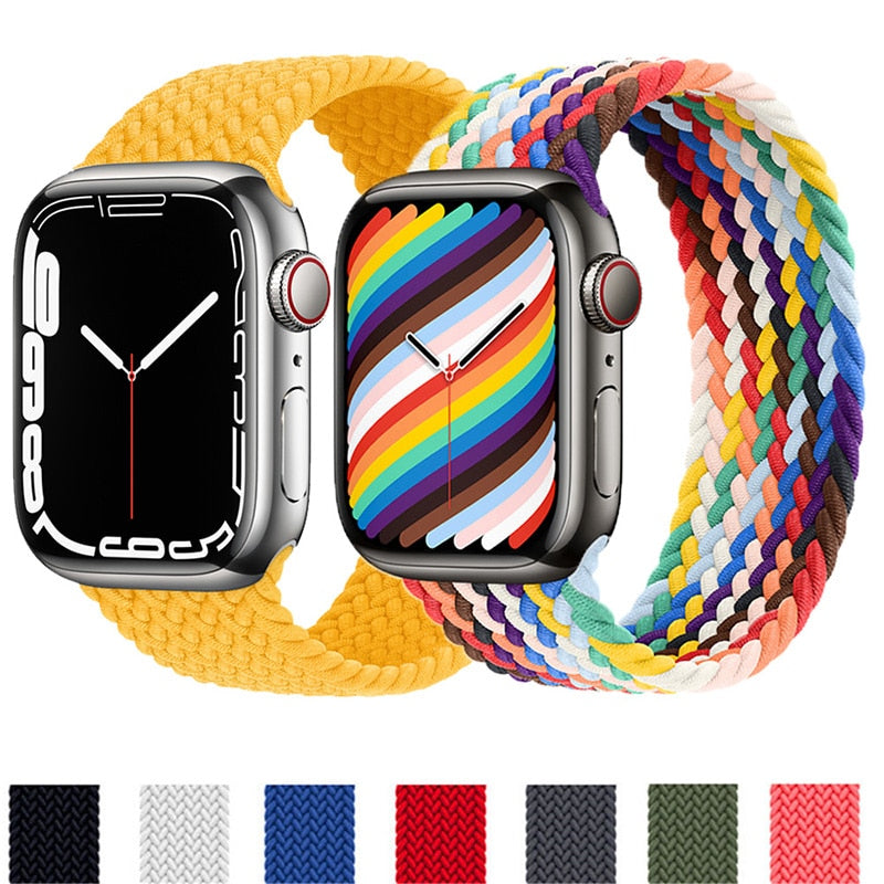 Braided solo loop For Apple Watch